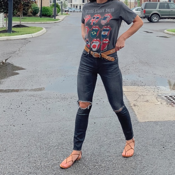 Madewell Denim - SOLD madewell distressed high riser skinny jeans